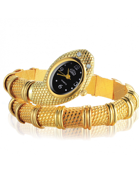 Gold Snake Watch Bracelet Gold Snake Watch Bracelet