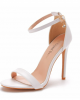 Classic Wet Look Skinny Heels