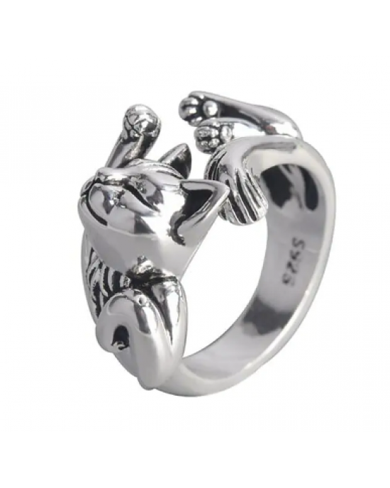 Cat Nap Open Cuff Ring Cat Nap Open Cuff Ring