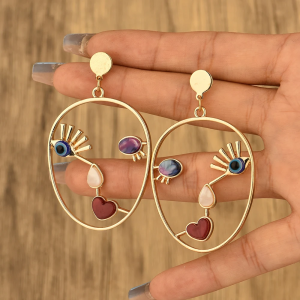 Abstract Face Earrings Abstract Face Earrings