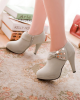 Glistening Accented High Heel Boots Glistening Accented High Heel Boots