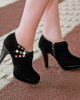 Glistening Accented High Heel Boots Glistening Accented High Heel Boots