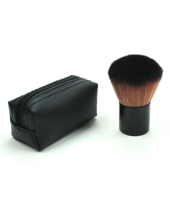 Blush Bronzer Powder Foundation Beauty Makeup Brush with Case