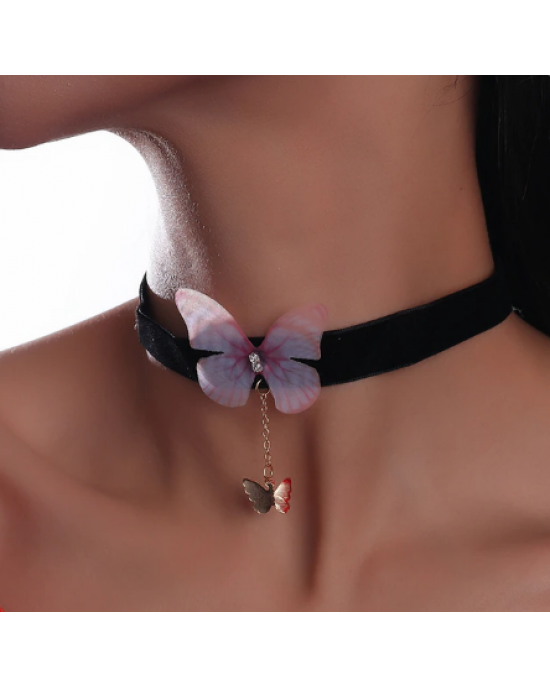 Velvet Choker Romantic Butterfly Velvet Choker Romantic Butterfly