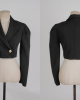 Cropped Blazer And Pencil Skirt Suit Set