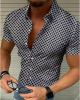 Men's Diamond Print Shirt