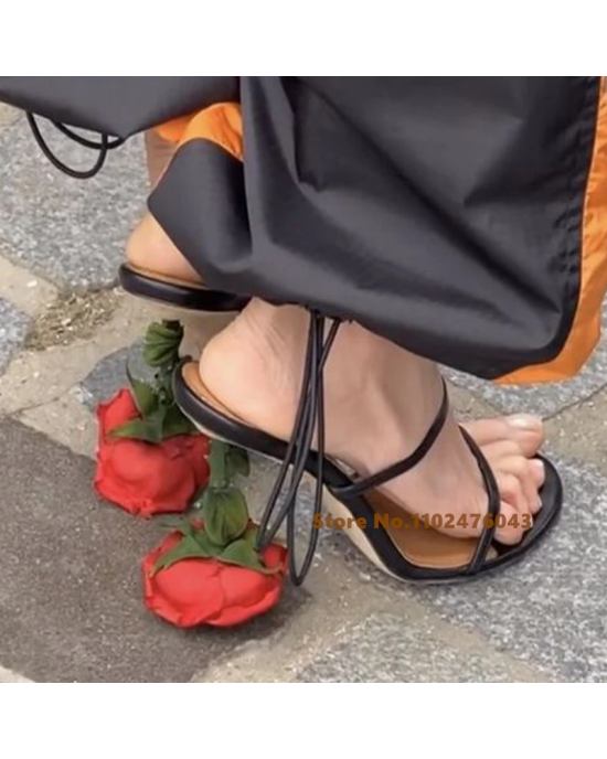 Lips As Red As The Rose High Heels