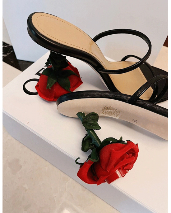 Lips As Red As The Rose High Heels