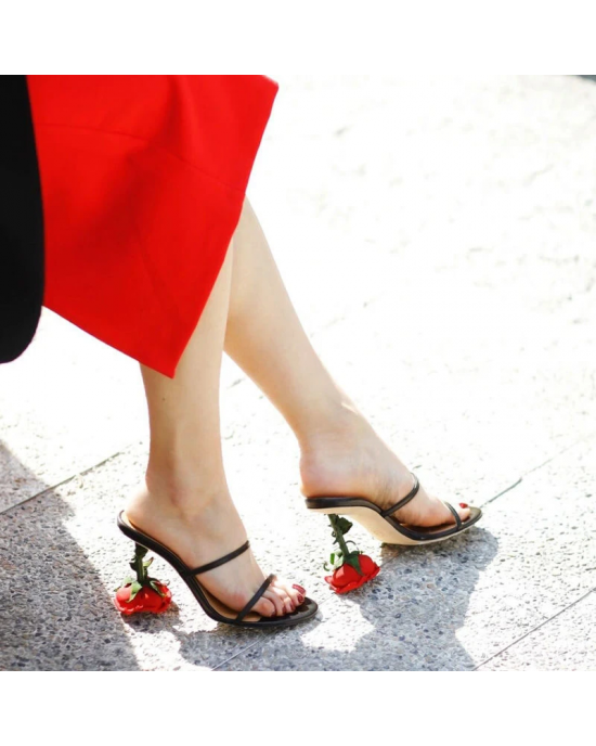 Lips As Red As The Rose High Heels