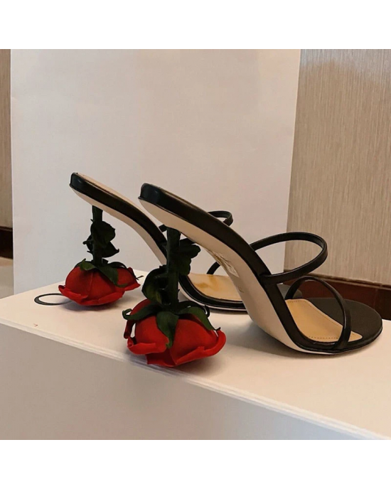 Lips As Red As The Rose High Heels