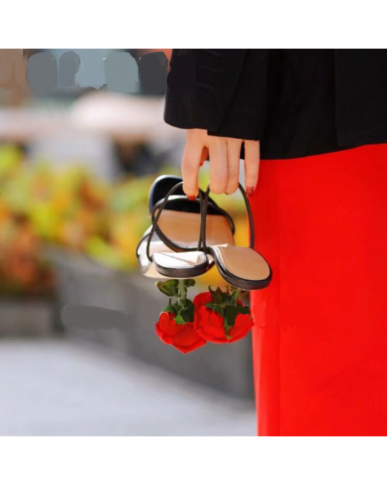 Lips As Red As The Rose High Heels