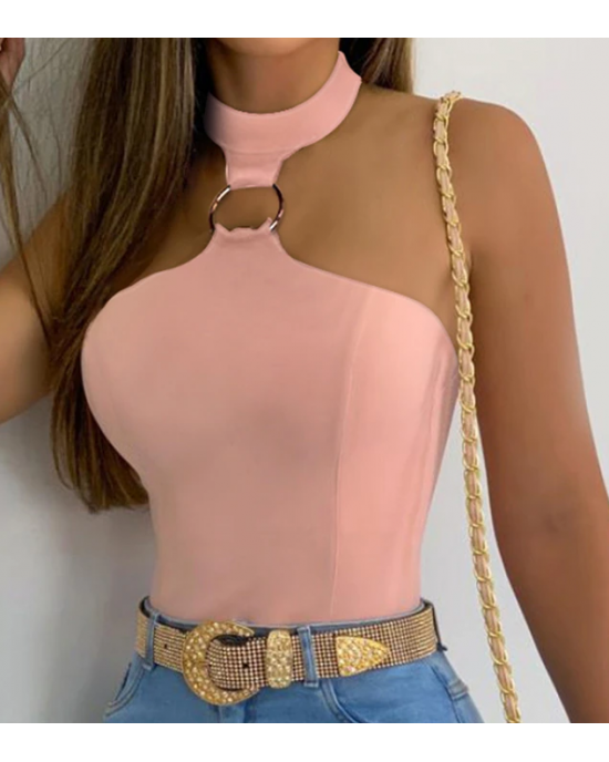 Halter Ring Top Halter Ring Top