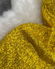 Yellow Sequined Party Dress 