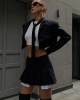 Sleek Cropped Blazer  Sleek Cropped Blazer