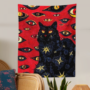 Cat Eyes Tapestry