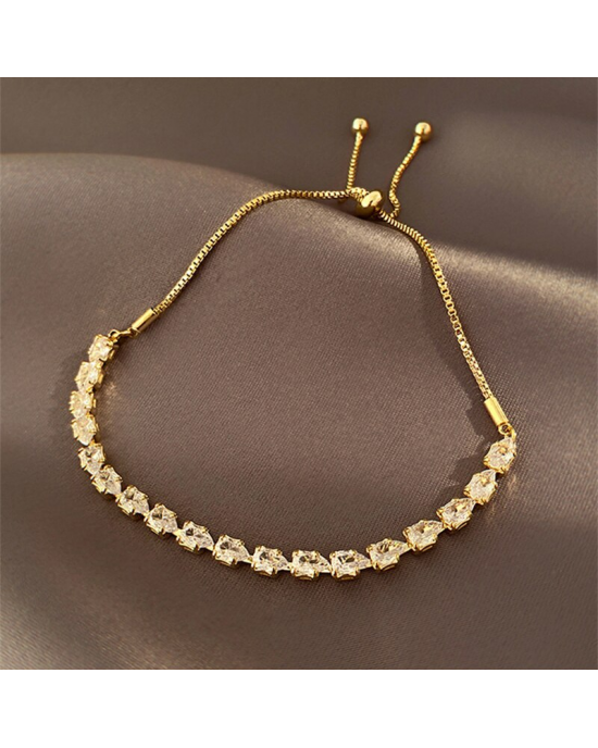 Sparkly Adjustable Rhinestone Beauty Bracelet Sparkly Adjustable Rhinestone Beauty Bracelet