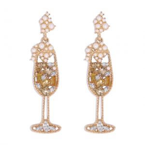 Let's Have A Toast Chandelier Earrings Let's Have A Toast Chandelier Earrings