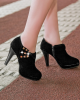 Glistening Accented High Heel Boots Glistening Accented High Heel Boots