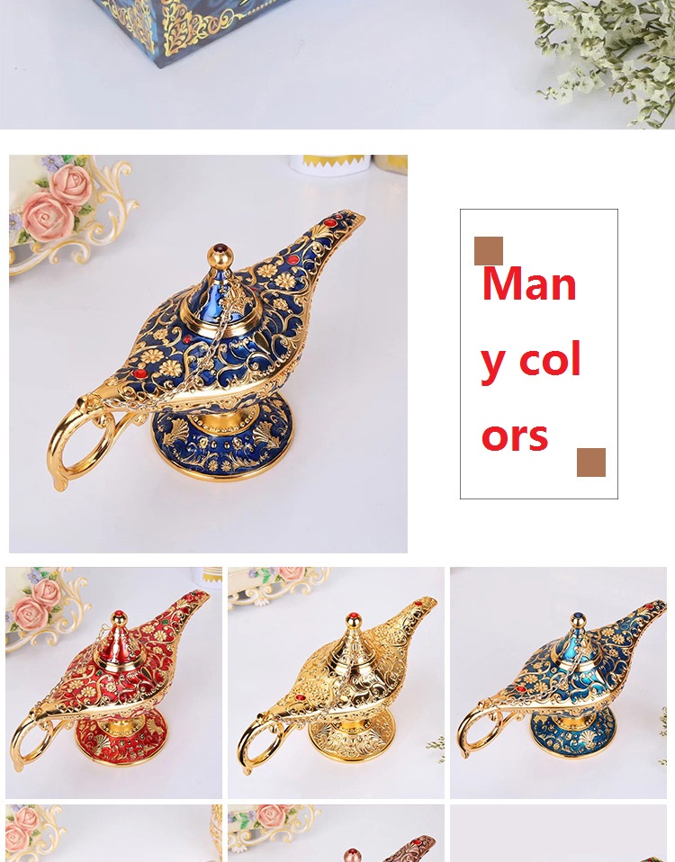 Aladdin-Magic-Decoration-Miniature-Figurines-Wishing-Lamp-European-Vintage-Metal