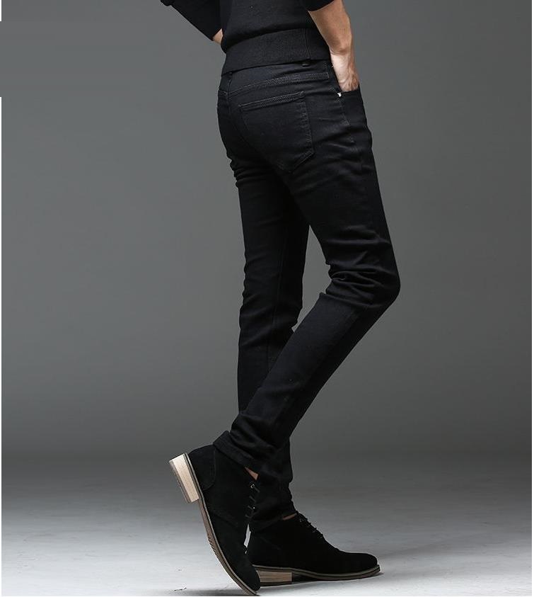 Batmo-2022-new-arrival-high-quality-casual-slim-elastic-black-jeans-men-men39s-p
