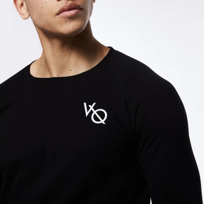 Jogger-Men39s-New-Cotton-Crew-Neck-Long-Sleeves-gym-running-training-elastic-bod