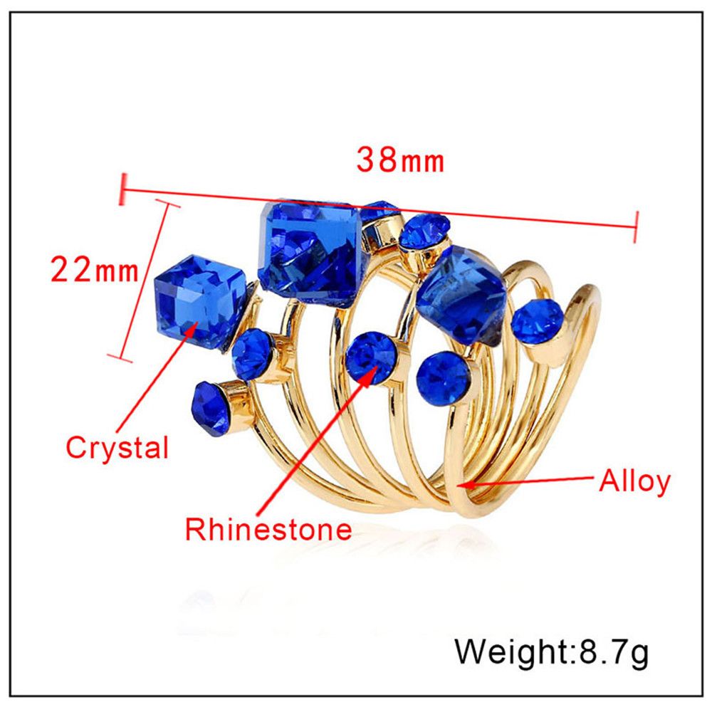 Punk-Antique-Black-Crystal-Stone-Opening-Gold-Rings-Set-for-Women-Men-Adjustable