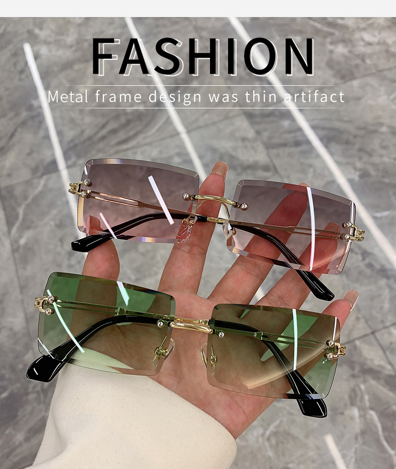 Vintage-Fashion-Frameless-Sunglasses-for-Women-Rimless-Rectangle-Shades-Gradient