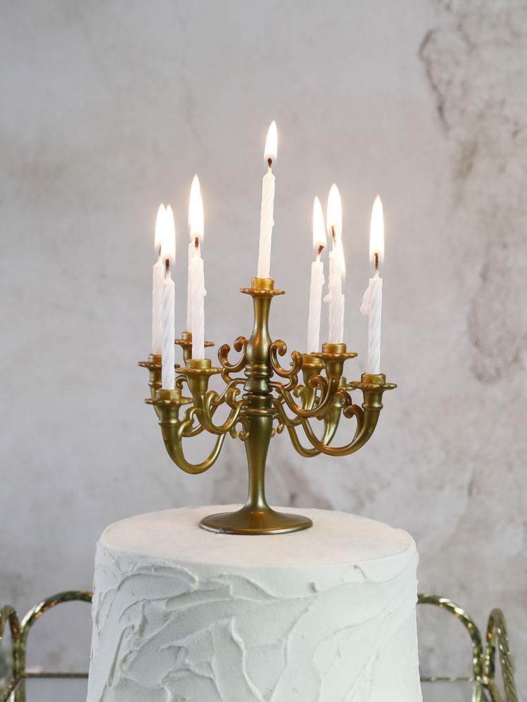 Vintage-Gold-Silver-White-Candle-Holder-Home-Decoration-Happy-Birthday-Wedding-P