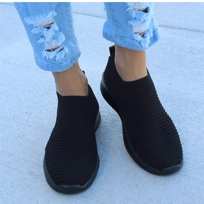 Women-Shoes-Knitting-Sock-Sneakers-Women-Spring-Summer-Slip-On-Flat-Shoes-Women-