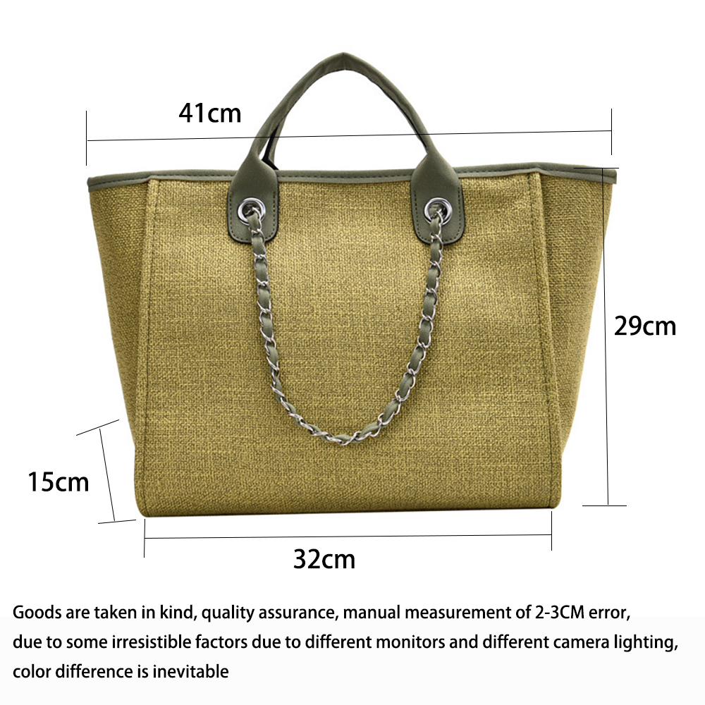 Women-tote-bag-Designer-Female-shoulder-bag-casual-New-Chain-Messenger-bags-Canv